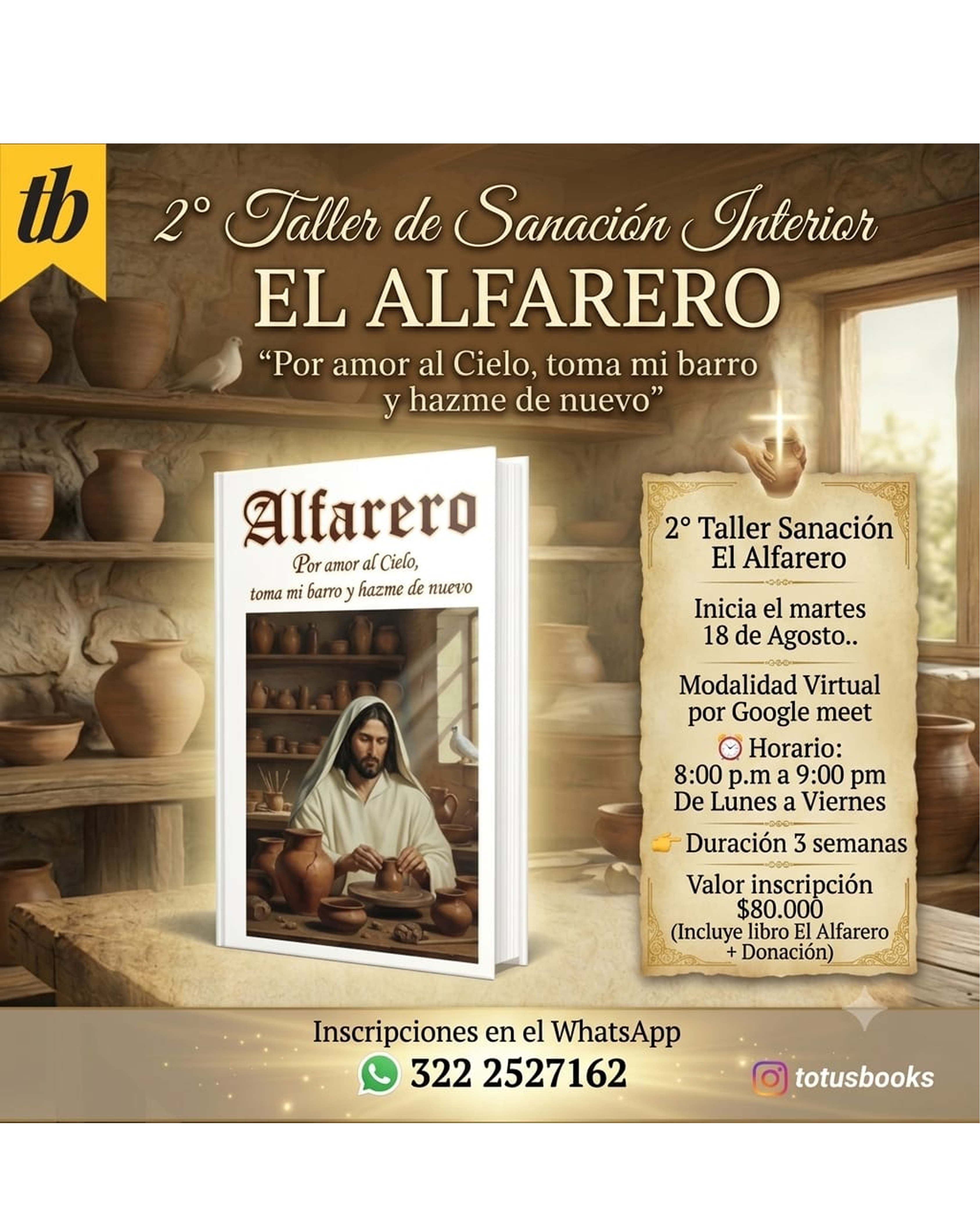 2° Taller Sanación El Alfarero