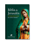 Biblia De Jerusalén Latinoamericana En Letra Grande - Virgen de Guadalupe