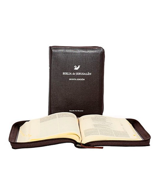 Biblia De Jerusalén Manual 5ª Edición - Con Funda Y Cierre De Cremallera