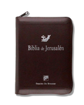 Biblia De Jerusalén Modelo Bolsillo Con Cremallera