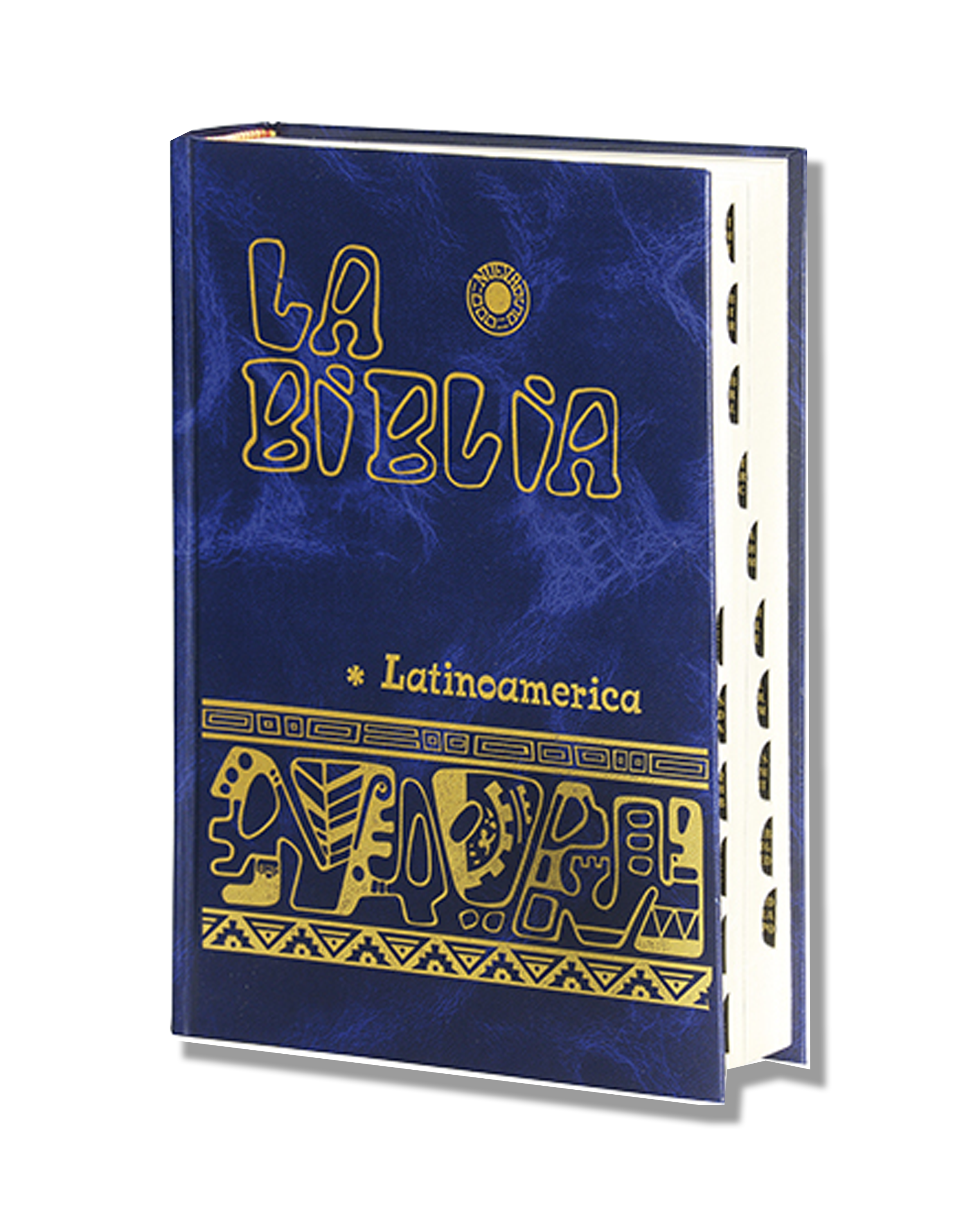 La Biblia Latinoamérica Bolsillo Cartoné Color, Con Uñeros