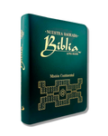 Nuestra Sagrada Biblia Misión Continental Cremallera