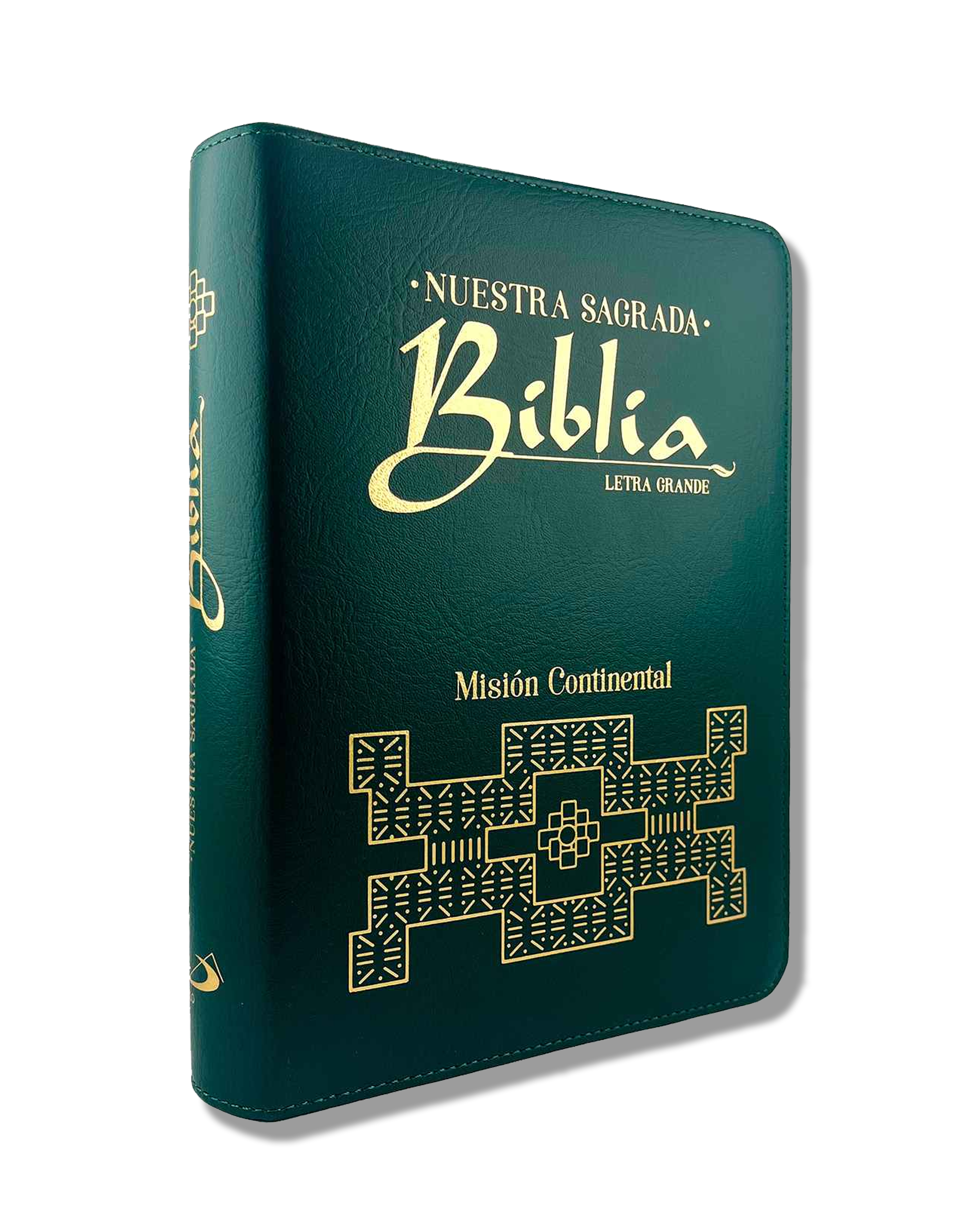 Nuestra Sagrada Biblia Misión Continental Cremallera